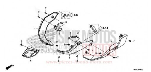 UNDER COVER CB500XAG de 2016